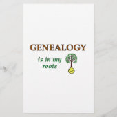 Genealogie Roots Flyer (Hinten)