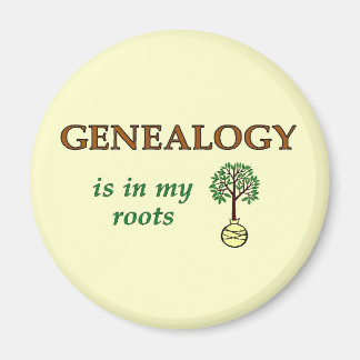 Genealogie Roots Magnet