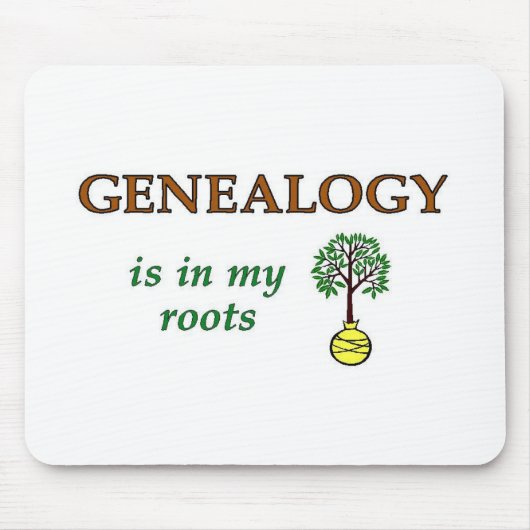 Genealogie Roots Mousepad (Vorne)