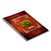 Genealogie-Stammbaum-Antiken-Blick Notizblock (Rechte Seite)