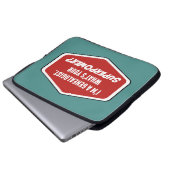 Genealogie Superpower Custom Laptop Sleeve (Vorne Knopf)