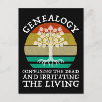 Genealogie verwirrt die Toten, die das Leben irrit