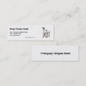 Genealogie-Visitenkarte,… Mini Visitenkarte (Vorne/Hinten)