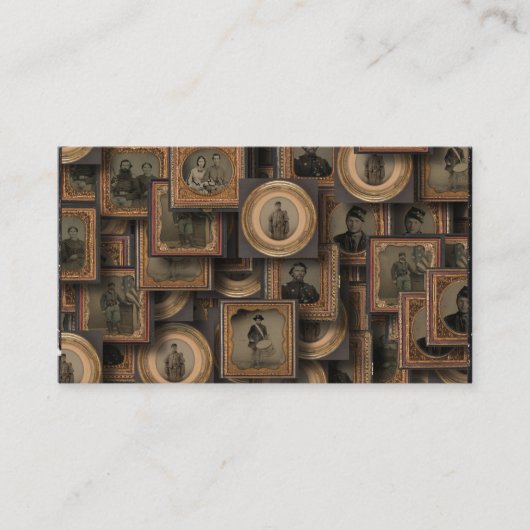 Genealogieblogger-Karte Visitenkarte (Vorderseite)