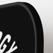 Genealogische Familie Historiker Personalisiert Pickleball Schläger (Linke Seite)