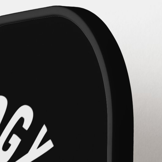 Genealogische Familie Historiker Personalisiert Pickleball Schläger (Linke Seite)