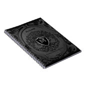 Genealogische Familie Tree Monogram Gray Irish Not Notizblock (Rechte Seite)