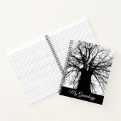 Genealogische Familienbaum Spiral Notebook Notizblock (Innenseite)
