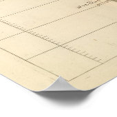 Genealogische Tabelle, Frankreich 3 Poster (Ecke)
