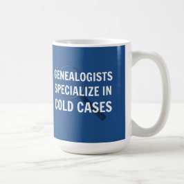 Genealogische Tasse (Blau)