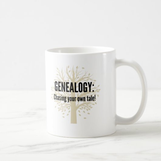 Genealogische Tasse des Kaffees (Rechts)