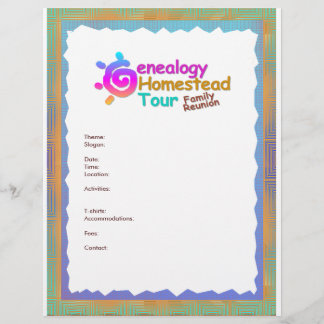 Genealogischer Homestead Tour Flyer