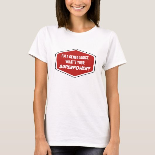 Genealogischer Supermacht-T - Shirt (Vorderseite)