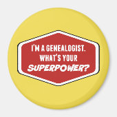 Genealogischer Supermachtmagnet Magnet (Vorne)