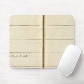 Genealogischer Tisch, Frankreich 2 Mousepad (Mit Mouse)