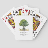 Genealogischer Tree Family Wiedersehen Games Room Spielkarten (Rückseite)