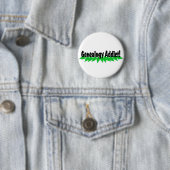Genealogisches Addict Button-Abzeichen Button (Beispiel)
