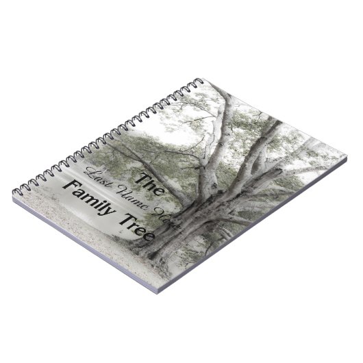 Genealogisches Familienbaum-Notebook Notizblock (Linke Seite)