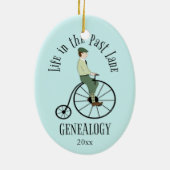 Genealogisches Leben in vergangener Zeit Keramikornament (Hinten)