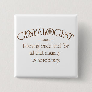 GENEALOGIST. BUTTON