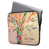 Genealogist Familienbaum Personalisiert Laptopschutzhülle (Vorderseite Links)