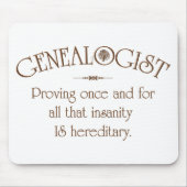GENEALOGIST. MOUSEPAD (Vorne)