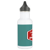 Genealogist Superpower Custom Water Flasche (18 oz Edelstahlflasche (Links)