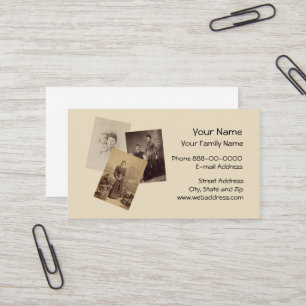 Genealogist-Visitenkarte Visitenkarte