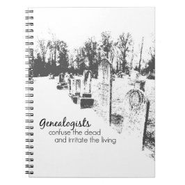 Genealogisten Spiralband Notebook Notizblock