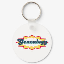 Genealogy Comic Book Pop Keychain