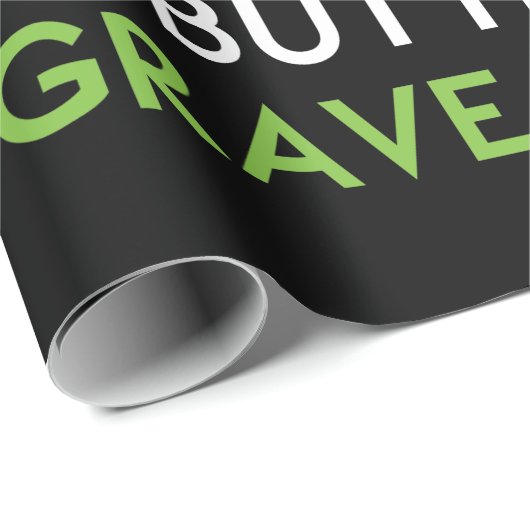 Genealogy Is Not Fatal But It Is A Grave Disease Geschenkpapier (Rolleneckpunkt)