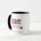Genealogy It's All Relative Coffee Mug Tasse (Vorderseite Links)