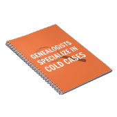 Genealogy Spiral Bound Notebook (Orange) Notizblock (Rechte Seite)
