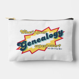 Genealogy Superpower Zubehörtasche