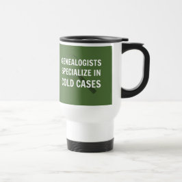 Genealogy Travel Mug (grün) Reisebecher
