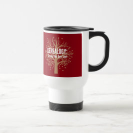 Genealogy Travel Mug (rot) Reisebecher