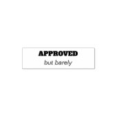 GENEHMIGT, aber kaum Permastempel (Design)