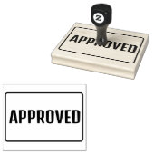 GENEHMIGT GUMMISTEMPEL (Stempel)