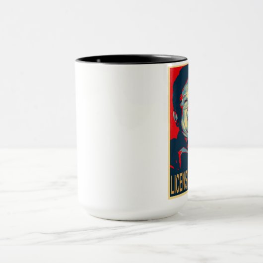 Genehmigt zur IL-Parodie-Tasse Tasse (Zentrum)