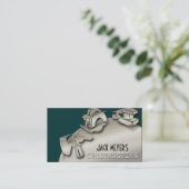 Genehmigte Auftragnehmer-Baugewerbe-Werkzeuge Visitenkarte (Stehend Vorderseite)