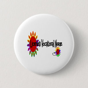 Genehmigte BERUFLICHE Krankenschwester Button