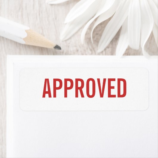 GENEHMIGTES Etikett (Insitu)