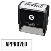 GENEHMIGTES Etikett Permastempel (Beispiel)