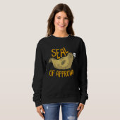 Genehmigung erforderlich sweatshirt (Vorne ganz)