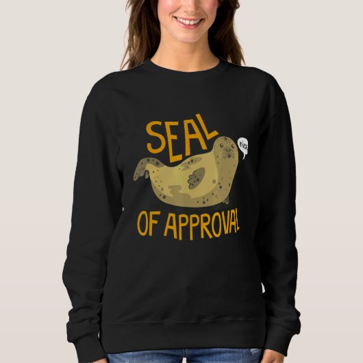 Genehmigung erforderlich sweatshirt (Vorderseite)