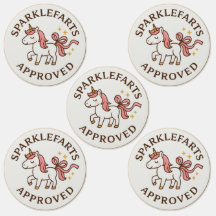 Genehmigung für Sparklefarts-Labels - CherryBombCo