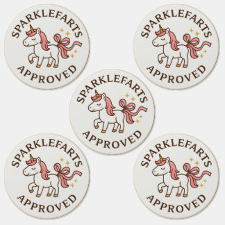 Genehmigung für Sparklefarts-Labels - CherryBombCo Etiketten