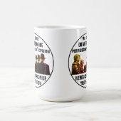 Genehmigung und Teilnahme Kaffeetasse (Mittel)