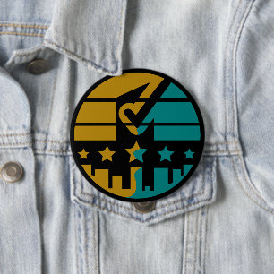 Genehmigungsstufen - Eine moderne Perspektive Button