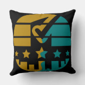 Genehmigungsstufen - Eine moderne Perspektive Kissen (Rückseite)